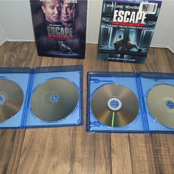Escape Plan & Escape Plan 2 Hades Movies [ Blu-Ray / DVD / Digital ] - Picture 4 of 6